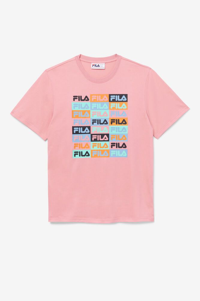 Fila Miesten Paidat Broden Pinkki - KJBV-27834